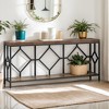 Hommoo 71 Inch Extra Long Console Table - 3 of 4