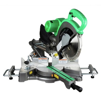 Photo 1 of Metabo HPT C10FSHSM 15 Amp Sliding Dual Bevel Compound 10 in. Corded Miter Saw with Adjustable Laser Guide