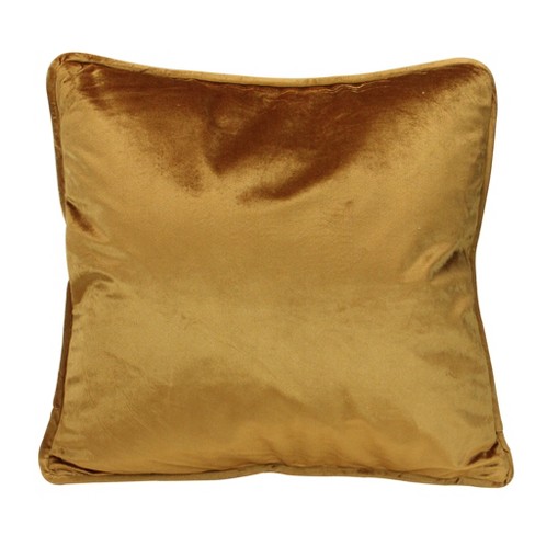 Mustard velvet pillow best sale