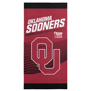 NCAA Oklahoma Sooners 30" x 60" Beach Towel - 1 of 3