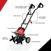 Costway 17-Inch 13.5 Amp Corded Electric Tiller and Cultivator 9'' Tilling Depth Red - 3 of 4