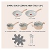 T-Fal 12pc Simply Cook Ceramic Cookware Set - 2 of 4