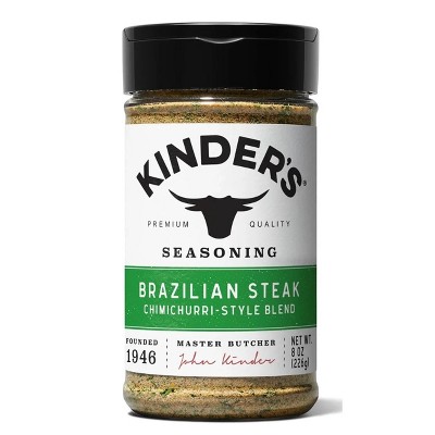 Kinder's Brazilian Steakhouse Seasoning, 8 Ounce (Bulk Size)