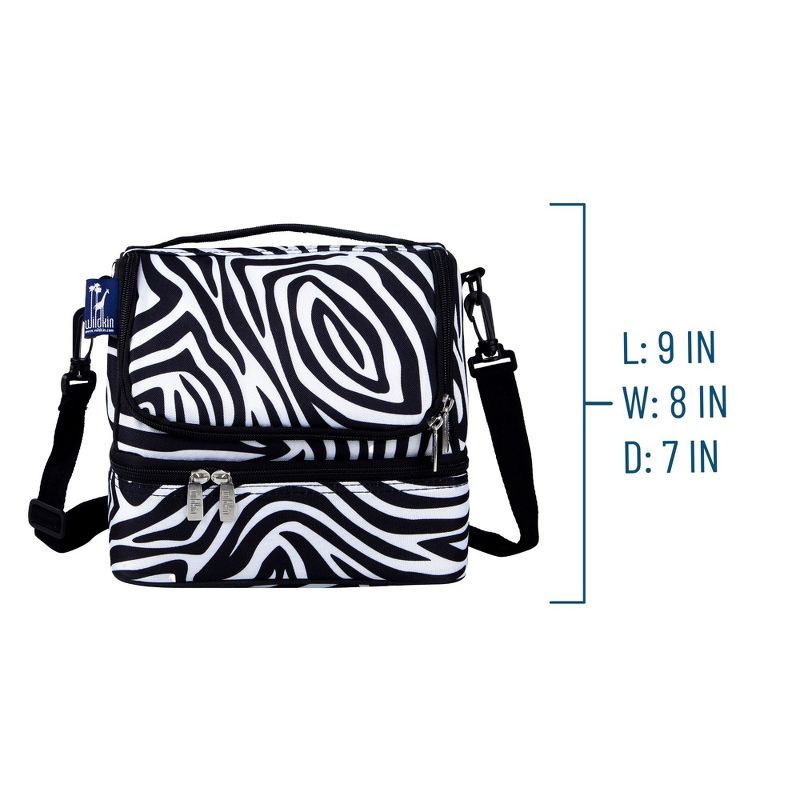 Wildkin Two Compartment Lunch Bag for Kids, 3 of 6