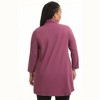 June + Vie by Roaman's One+Only Mock-Neck Tunic - 3 of 4