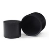 Round Nesting Coffee Table Set Of 2, Modern Circular Center Table Sofa Tables, Minimalist Simple Nightstand For Living Room Bedroom Apartment - 2 of 4