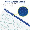 Avery Glossy Clear Oval Labels with Sure Feed, 1.5" x 3" - 4 of 4