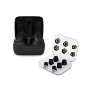 Sony WFG700N/W INZONE Buds Truly Wireless Noise Canceling Gaming Earbuds (Black) with Noise Isolating Memory Foam Tips - 1 of 4