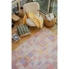 Lany Space Jonnie Li Modern Mosaic Pastel Rug - 4 of 4