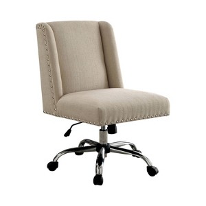 Barth Contemporary Office Chair Ivory Cumin - ioHOMES