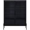 NicBex Modern 51.2" Freestanding Sideboard Dining Room Storage Cabinet with Glass Door & LED Lighting,Display Bar Buffet Cabinet for Hallways - 4 of 4