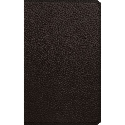 ESV Pocket Bible - (Leather Bound)