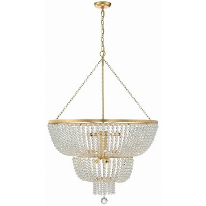 Crystorama Lighting Rylee 12 - Light Chandelier in  Antique Gold - 1 of 2
