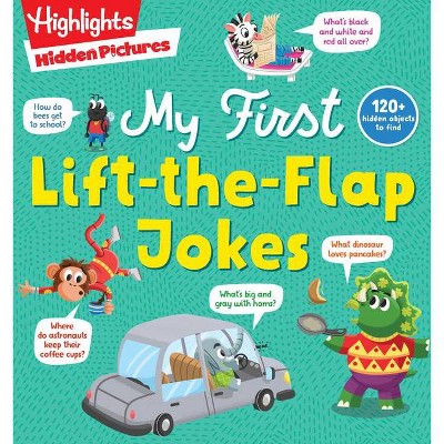 Hidden Pictures My First Lift-The-Flap Jokes - (Highlights Joke Books) (Paperback)