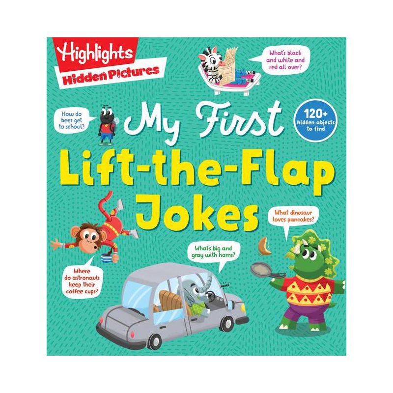Hidden Pictures My First Lift-The-Flap Jokes - (Highlights Joke Books) (Paperback), 1 of 2