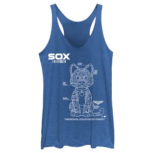 Women's Lightyear Sox Blueprint Racerback Tank Top - 1 of 4