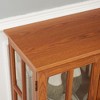 Bella Depot 30.32''W Antique Display Cabinet with Adjustable Shelves - 2 of 4