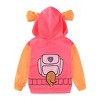 Paw Patrol Nickelodeon Skye Girls Zip Up Hoodie With Ears For Toddler And Big Kids - Size 4 - 3 of 4