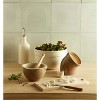 Emile Henry Made In France Mortar and Pestle, Flour White - 3 of 4