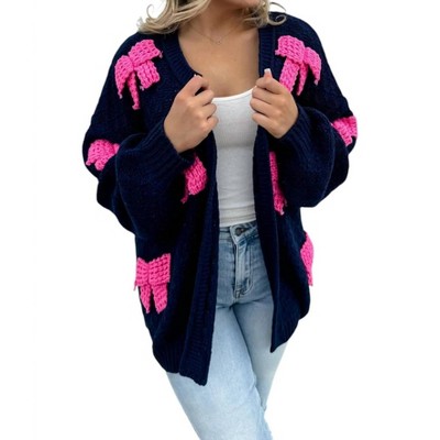 Women's Clara Bow Knit Cardigan - BLAKELEY OS