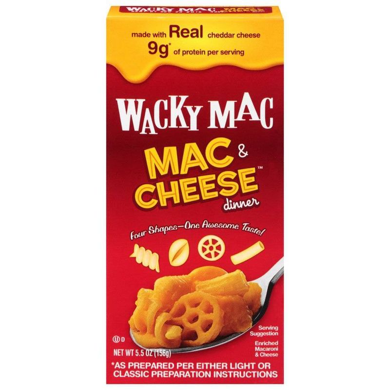 Wacky Mac &#38; Cheese Dinner - 5.5oz, 2 of 4