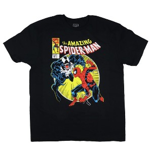 Seven Times Six Marvel Comics Amazing Spider Man Issue 362 Venom Mens Adult Short Sleeve Tee Black - 1 of 3