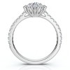Pompeii3 1Ct TW Oval Halo Diamond Engagement Ring 14k Gold or Platinum Lab Created - 2 of 4