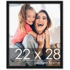 PosterPalooza | 22x28 Wood Frame with UV Acrylic, 6 Finishes: Black, White, Bronze, Silver, Wood, Mahogany - 2 of 4