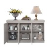 Bella Depot 55.28" Wooden Sideboard Storage Cabinet - 4 of 4