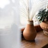 Top Wrapped Terracotta & Cane Bud Vase by Foreside Home & Garden - 2 of 4