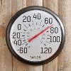 Taylor® Precision Products 13.25-Inch Big and Bold Dial Outdoor Thermometer in Black - 4 of 4