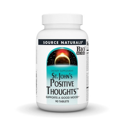 Positive Thoughts St. John's Wort Complex by Source Naturals, Inc.  -  90 Tablet