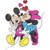 Girl's Mickey & Friends Valentine's Day Minnie Mouse Smooch T-Shirt - 2 of 4