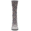 Memoi Women's Soft Pretty Puppy Dog Face Cashmere Blend Crew Socks - 2 of 4