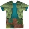Men's Trolls Branch Costume Tee (Frontback Print) No Hoodies Short Sleeve Costume T-Shirt - 2 of 4