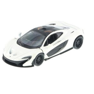 KiNSMART McLaren P1 1:36 Scale 5" Die Cast Metal Model Toy Super Car (White) - 1 of 4