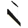 CWI Lighting Krista LED Chandelier With Satin Black Finish - 4 of 4