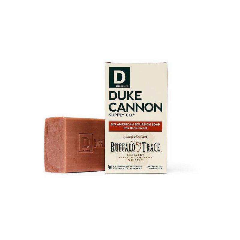 Duke Cannon Big American Bourbon Soap - Bar Soap for Men - 10 oz, 1 of 5