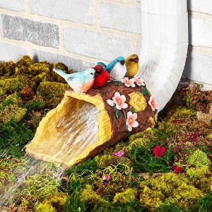 The Lakeside Collection Bird or Butterfly Down Spout Covers - 1 of 4