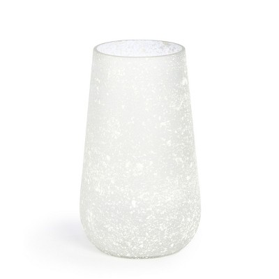 Park Hill Collection Halcyon Frosted Glass Vase Large
