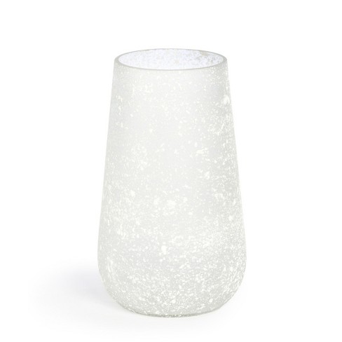 Frosted Crystal Vase