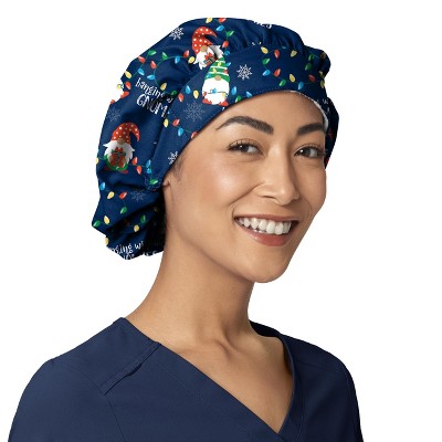 Zoe and Chloe Zoe+Chloe Print Bouffant Scrub Cap