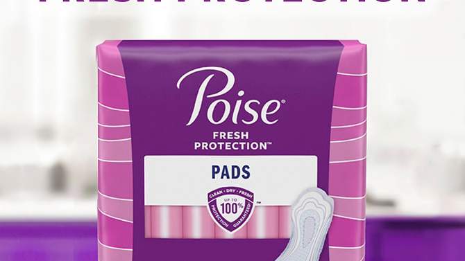 Poise Incontinence Bladder Control Pads - Maximum Absorbency, 2 of 8, play video
