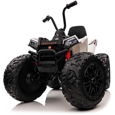 ATV for Kids - 24v 4WD Kids Electric ATV | Powerful 4x80w, 2x7AH Battery Long Playtime, Accelerator Handle