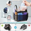 Ridstar Portable Drawstring Design Large Mesh Shower Storage Bag for Beach, Pool & Gym-Black - 4 of 4