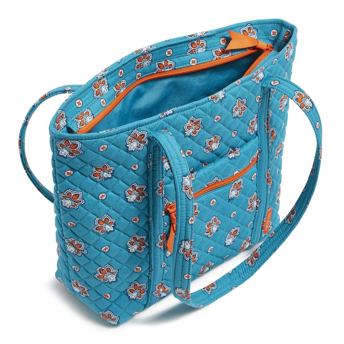 Vera Bradley Women's Cotton Small Vera Tote Bag - thumbnail 2