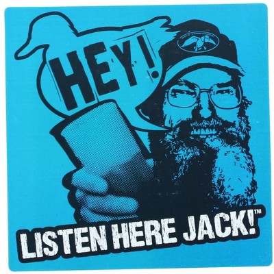 Just Funky Duck Commander Si Listen Here Jack Magnet