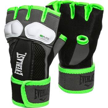 Everlast Prime Evergel Heavy-Duty Foam Protective Boxing Hand Wrap Gloves, Green and Black, Size Adult Extra Large