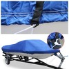 Unique Bargains 210D Trailerable Boat Cover Waterproof Fishing Speedboat V-shape Boat Cover - 3 of 4
