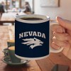 University of Nevada Reno Primary Logo Ceramic Coffee Mug Novelty Gift Mugs for Coffee Tea and Hot Drinks 11oz White - 4 of 4